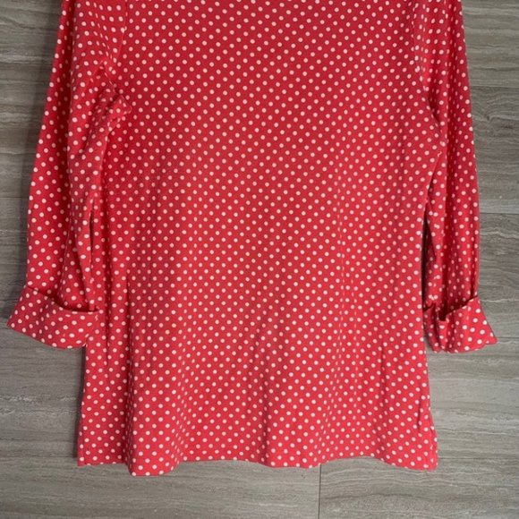 Women’s Karen Scott Polka Dot Blouse - Picture 2 of 6